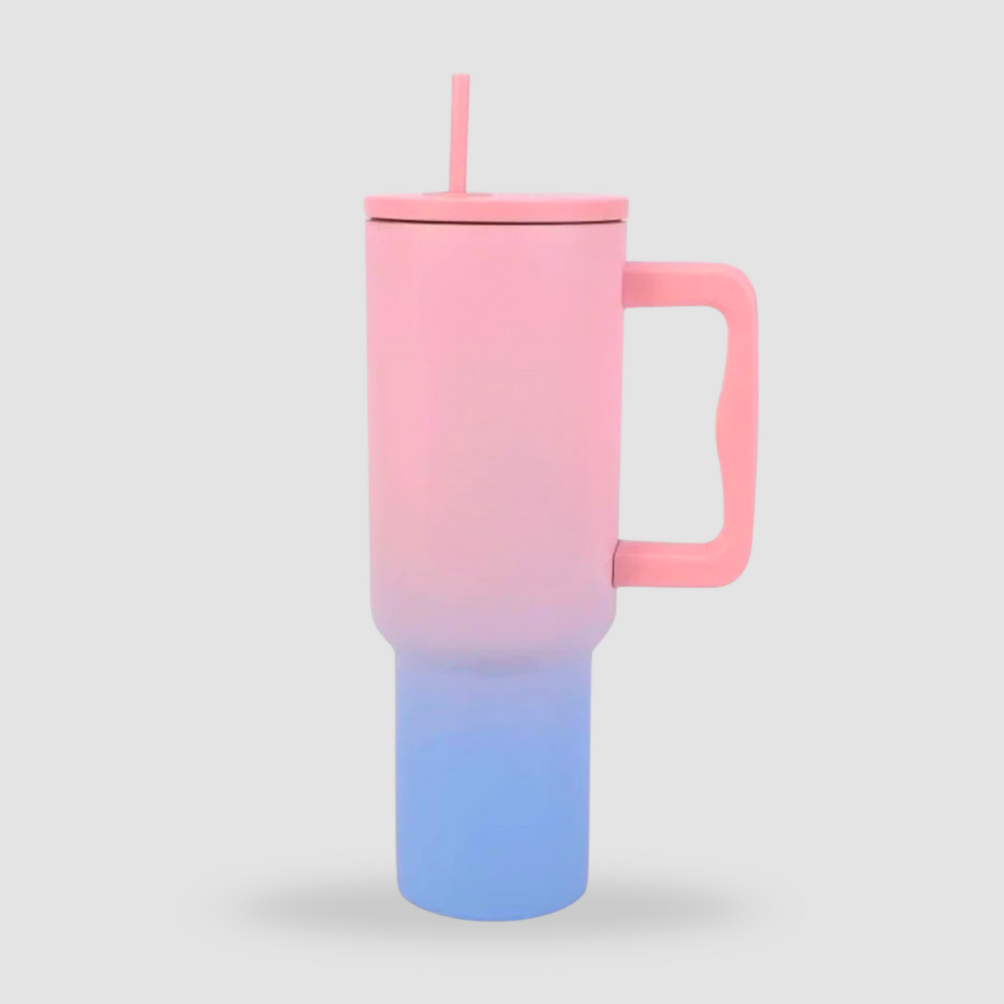 Multi Color Tumbler with Handle - Stainless Steel, Insulated - 1200ml