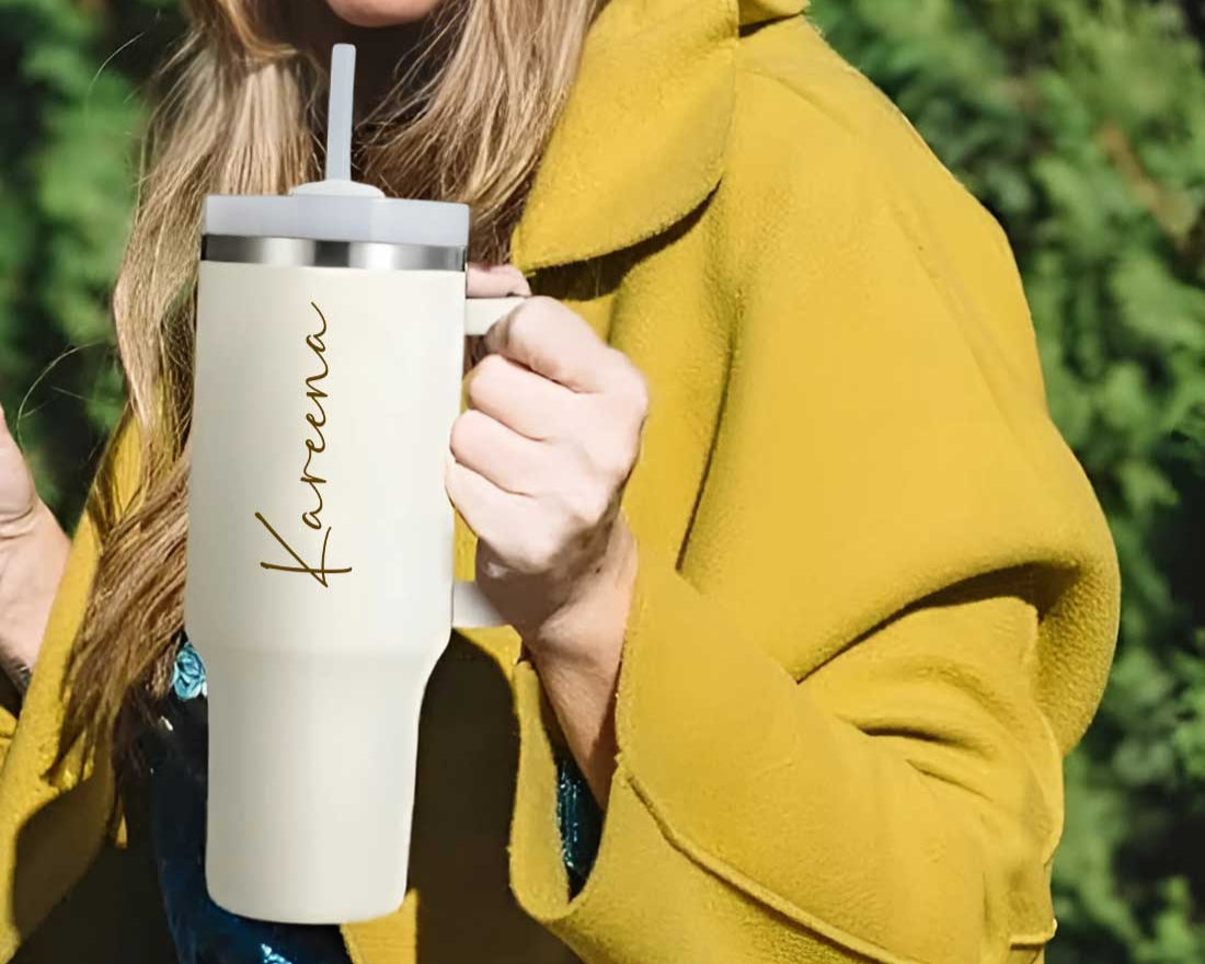 customise tumbler with name kareena