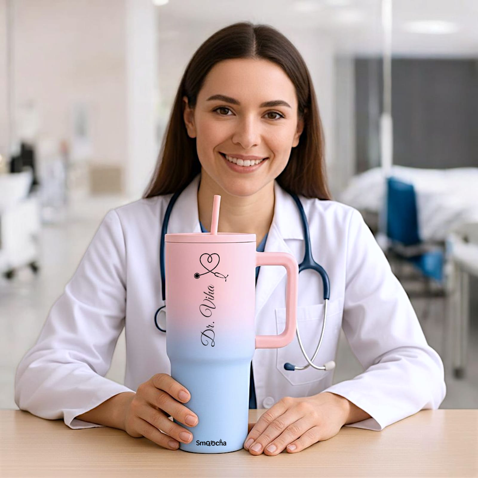 personalised tumbler for doctors