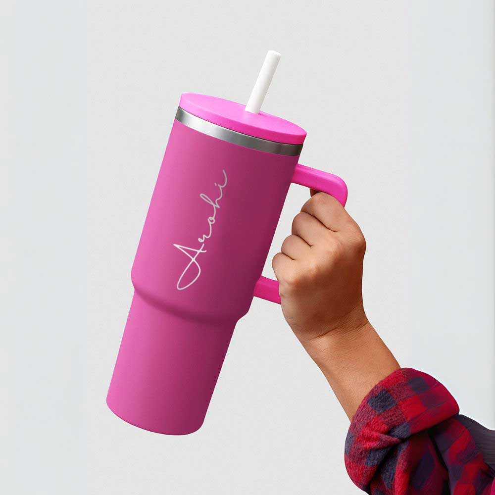 personalised tumbler with names