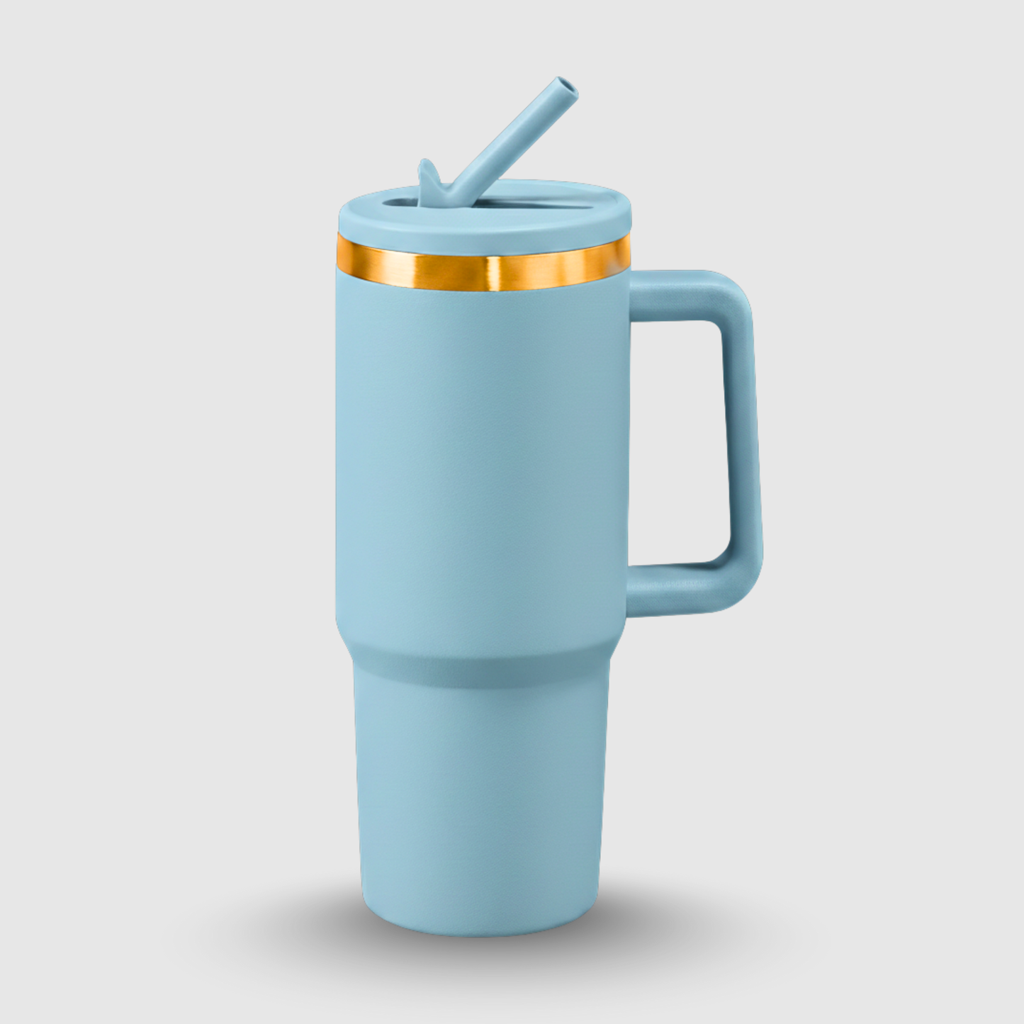 Sipper Tumbler with Straw for Adults  - Stainless Steel, Insulated - 1200ml