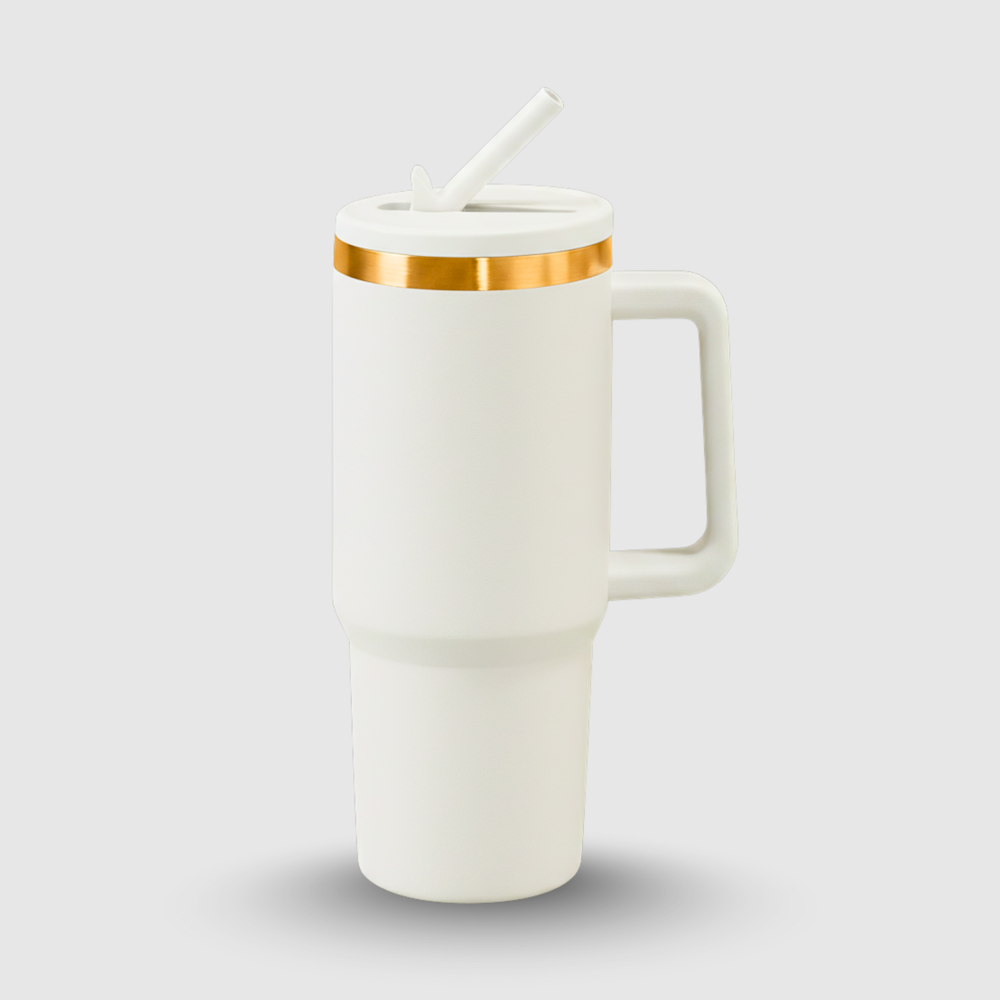 Sipper Tumbler with Straw for Adults  - Stainless Steel, Insulated - 1200ml