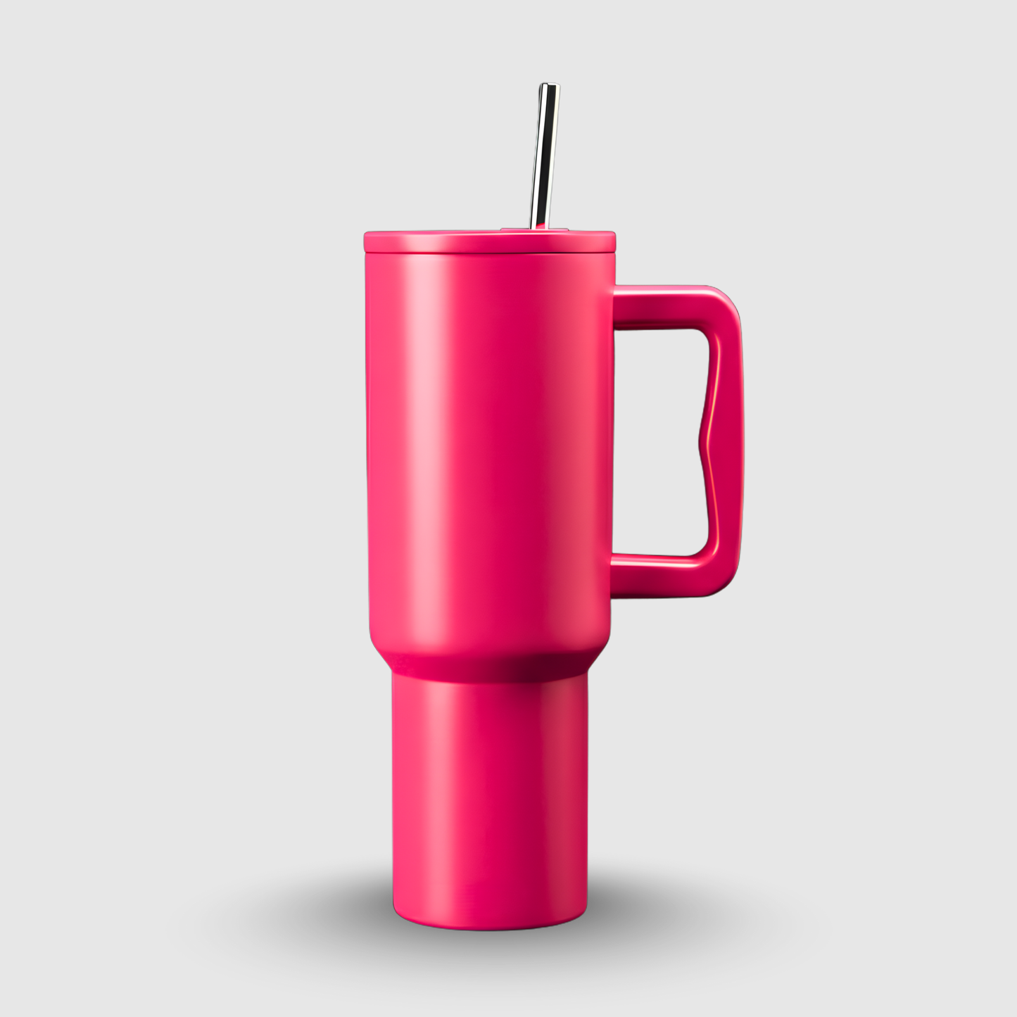 Tumbler with Handle and Straw 40 oz - Stainless Steel, Insulated - 1200ml