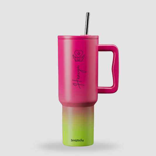 Multi Color Personalized Tumbler for Doctor - Stainless Steel, Insulated - 1200ml