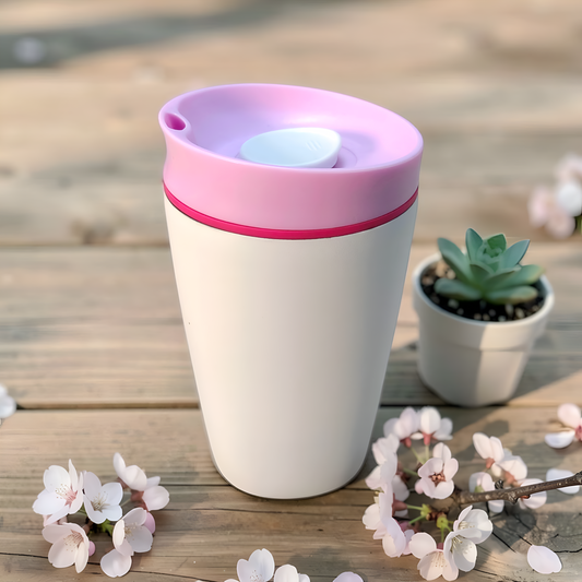 Owala SmoothSip Slider 12 oz white