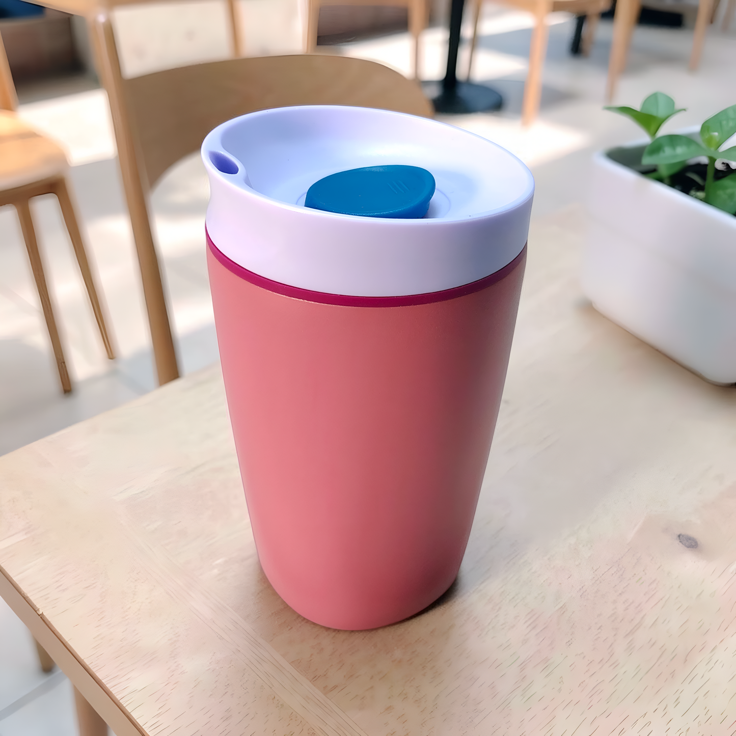Owala SmoothSip Slider 12 oz royal blush