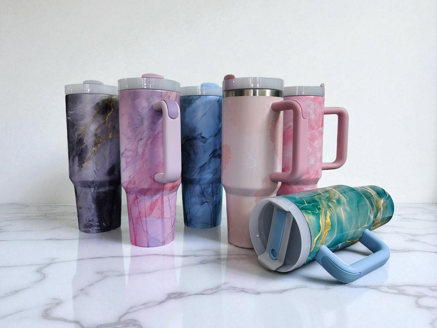 marble tumblers